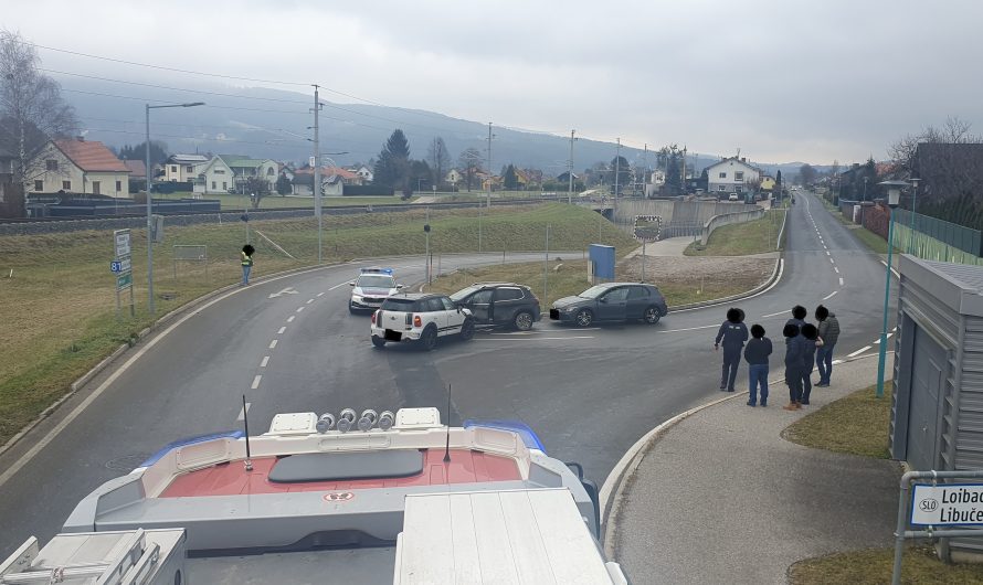 Verkehrsunfall auf der B81 Bleiburger Straße